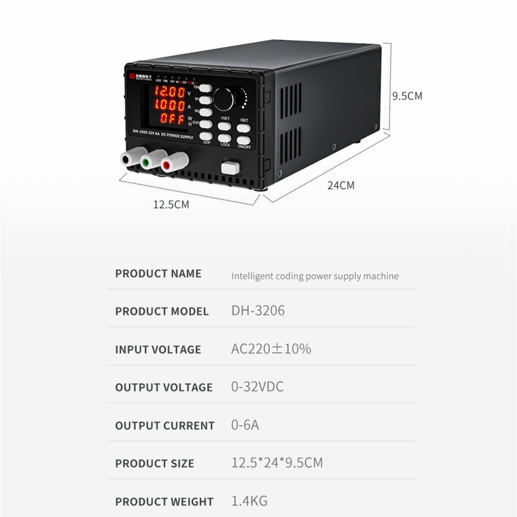 TBK DH-3206 DC Voltage Stabilized Power Supply Machine, AU Plug - Power Supply by TBK | Online Shopping UK | buy2fix