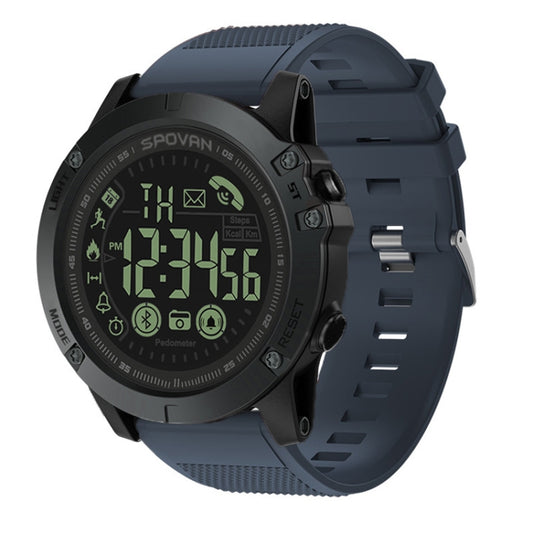 PR1-2 1.24 inch IP68 Waterproof Sport Smart Watch, Support Bluetooth / Sleep Monitor / Call Reminder(Blue) - Smart Wear by buy2fix | Online Shopping UK | buy2fix