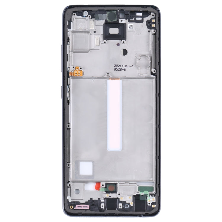 Front Housing LCD Frame Bezel Plate For Samsung Galaxy A52s 5G SM-A528B - Repair & Spare Parts by buy2fix | Online Shopping UK | buy2fix