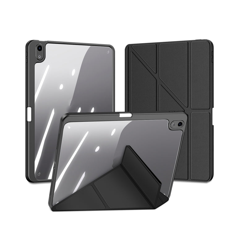 For iPad Air 2020 / Air 2022 / Air 11 2024 DUX DUCIS Magi Series Shockproof Tablet Case(Black) - iPad Air (2022) / (2020) 10.9 Cases by DUX DUCIS | Online Shopping UK | buy2fix