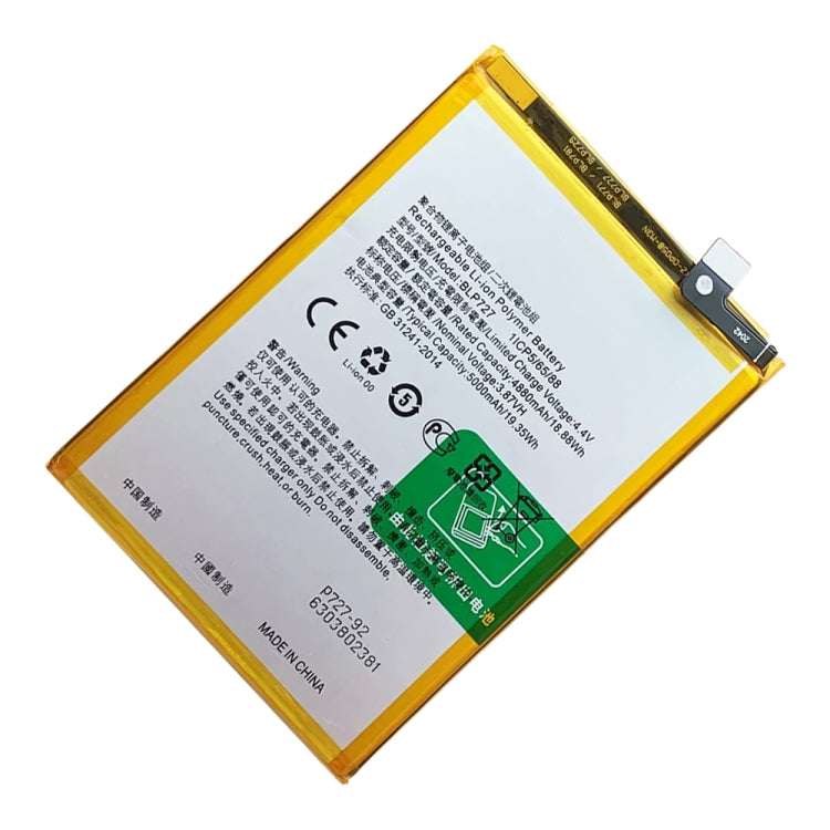 BLP727 5000 mAh Li-Polymer Battery Replacement For OPPO A11x / A9 2020 / A11 - For OPPO by buy2fix | Online Shopping UK | buy2fix