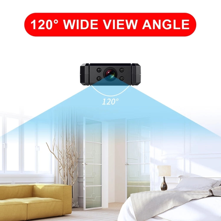 WD6-A Infrared Night Vision Mini HD WiFi Camera 120 Degrees Recorder - Security by buy2fix | Online Shopping UK | buy2fix