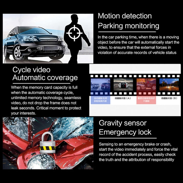 1080P Single Camera HD Night Vision WiFi Car Dash Cam Driving Recorder -  by buy2fix | Online Shopping UK | buy2fix