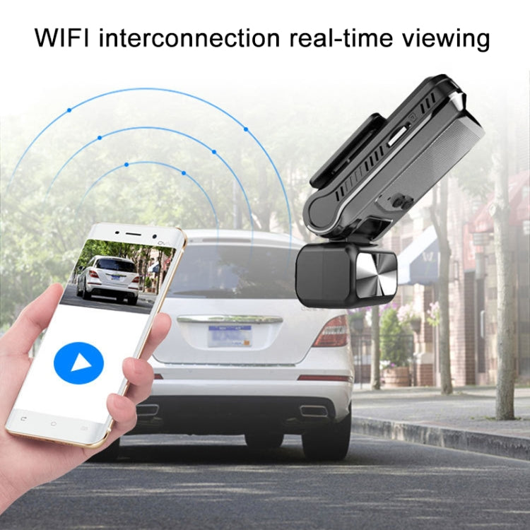 1080P Dual Camera HD Night Vision WiFi Car Dash Cam Driving Recorder -  by buy2fix | Online Shopping UK | buy2fix