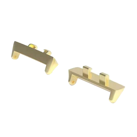 For OPPO Watch3 Pro 46mm 1 Pair 22mm Metal Watch Band Connector(Gold) - Repair & Spare Parts by buy2fix | Online Shopping UK | buy2fix