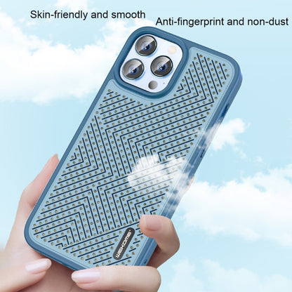 For iPhone 14 WEKOME Graphene Heat Dissipation Phone Case (Blue) - iPhone 14 Cases by WK | Online Shopping UK | buy2fix