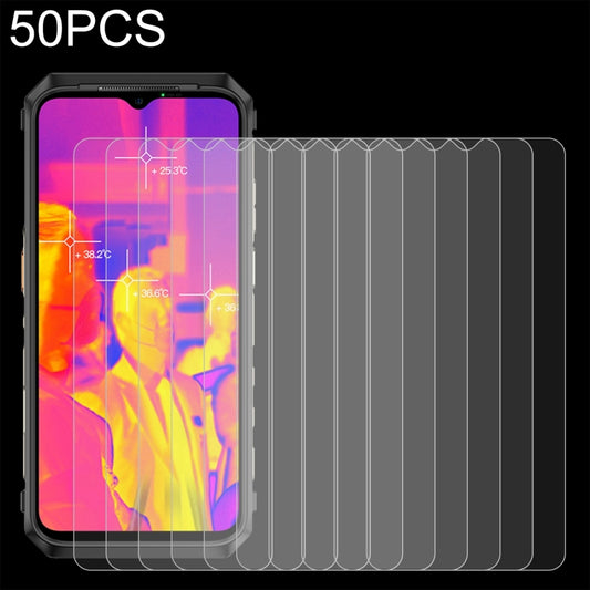For Ulefone Power Armor 18T 50pcs 0.26mm 9H 2.5D Tempered Glass Film - Ulefone Tempered Glass by buy2fix | Online Shopping UK | buy2fix