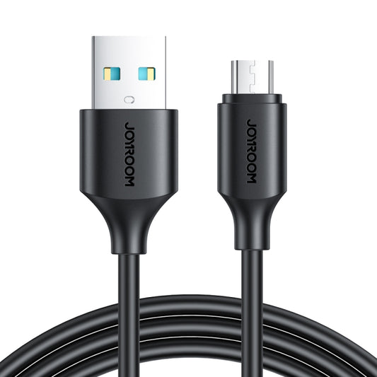 JOYROOM S-UM018A9 2.4A USB to Micro USB Fast Charging Data Cable, Length:0.25m(Black) -  by JOYROOM | Online Shopping UK | buy2fix