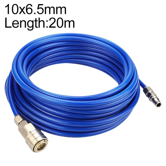 LAIZE High Pressure Flexible Polyurethane Pneumatic Tubing with Connector, Specification:10x6.5mm, 20m - PU Air Pipe by LAIZE | Online Shopping UK | buy2fix