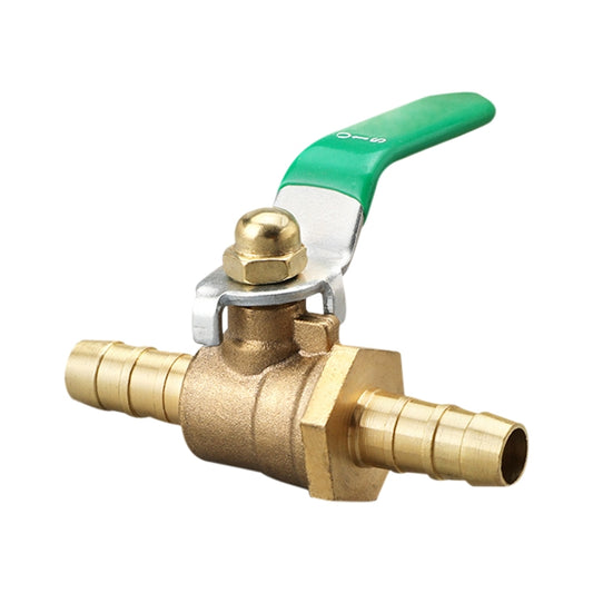 LAIZE Pneumatic Hose Barb Brass Shutoff Ball Valve, Specification:Thickened 12mm -  by LAIZE | Online Shopping UK | buy2fix