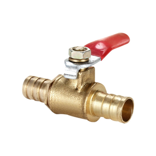 LAIZE Pneumatic Hose Barb Brass Shutoff Ball Valve, Specification:12mm -  by LAIZE | Online Shopping UK | buy2fix