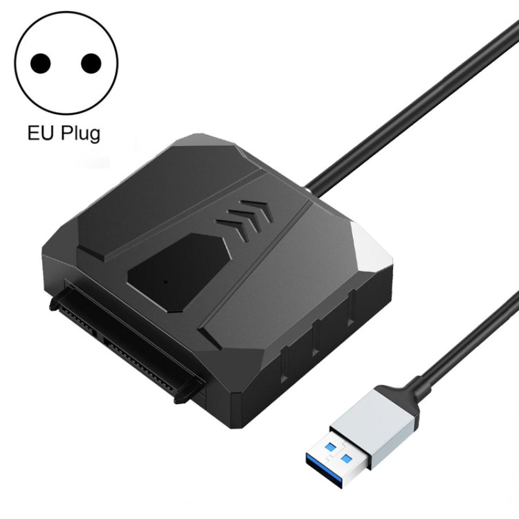 ORICO UTS2 USB 3.0 2.5-inch SATA HDD Adapter with 12V 2A Power Adapter, Cable Length:1m(EU Plug) - USB to IDE / SATA by ORICO | Online Shopping UK | buy2fix