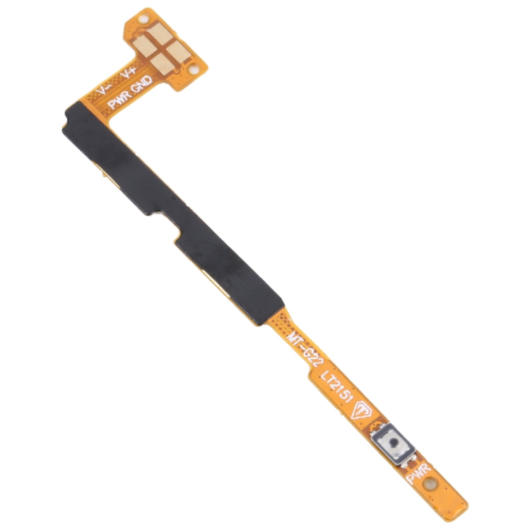 For Motorola Moto G22 Power Button Flex Cable - Flex Cable by buy2fix | Online Shopping UK | buy2fix