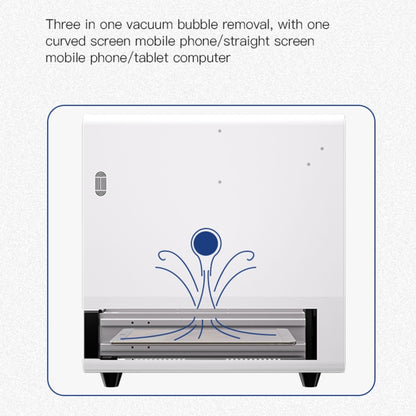 TBK208C 15-inch Curved Screen Laminating and Defoaming Machine, Plug:AU Plug - Repair & Spare Parts by TBK | Online Shopping UK | buy2fix