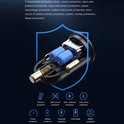 TOTUDESIGN 18W Car Fast Charging, Interface:USB-A - In Car by TOTUDESIGN | Online Shopping UK | buy2fix