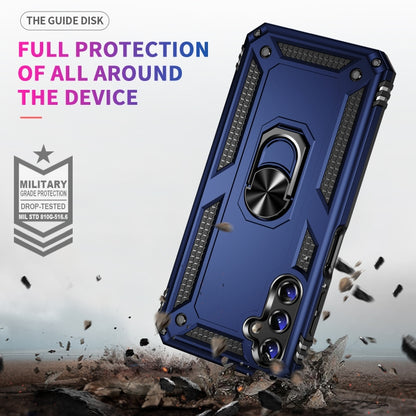 For Samsung Galaxy A14 5G Shockproof TPU + PC Phone Case(Blue) - Galaxy Phone Cases by buy2fix | Online Shopping UK | buy2fix