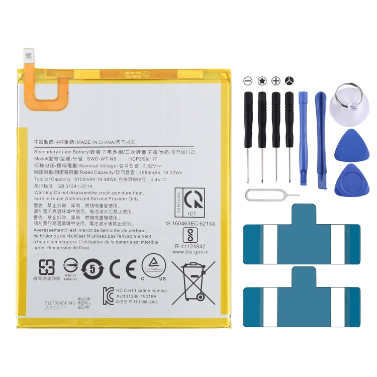 For Samsung Galaxy Tab A T295 5100mAh SWD-WT-N8 Battery Replacement - For Samsung by buy2fix | Online Shopping UK | buy2fix