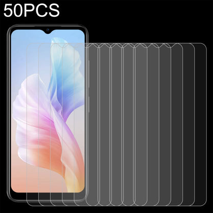 For DOOGEE X98 50pcs 0.26mm 9H 2.5D Tempered Glass Film - For Doogee by buy2fix | Online Shopping UK | buy2fix
