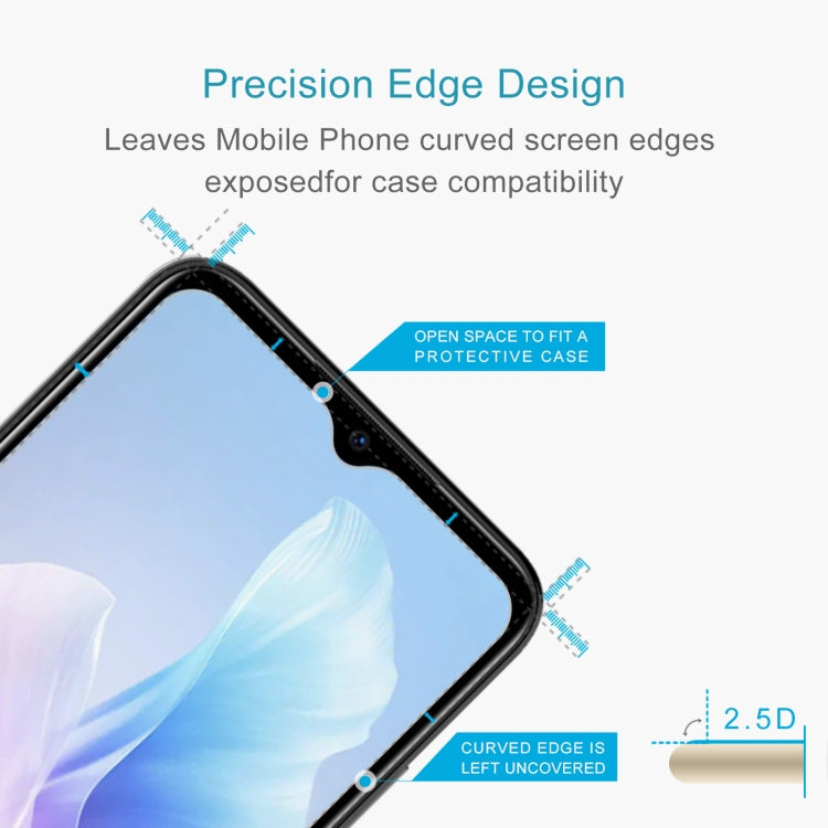 For DOOGEE X98 Pro 50pcs 0.26mm 9H 2.5D Tempered Glass Film - For Doogee by buy2fix | Online Shopping UK | buy2fix