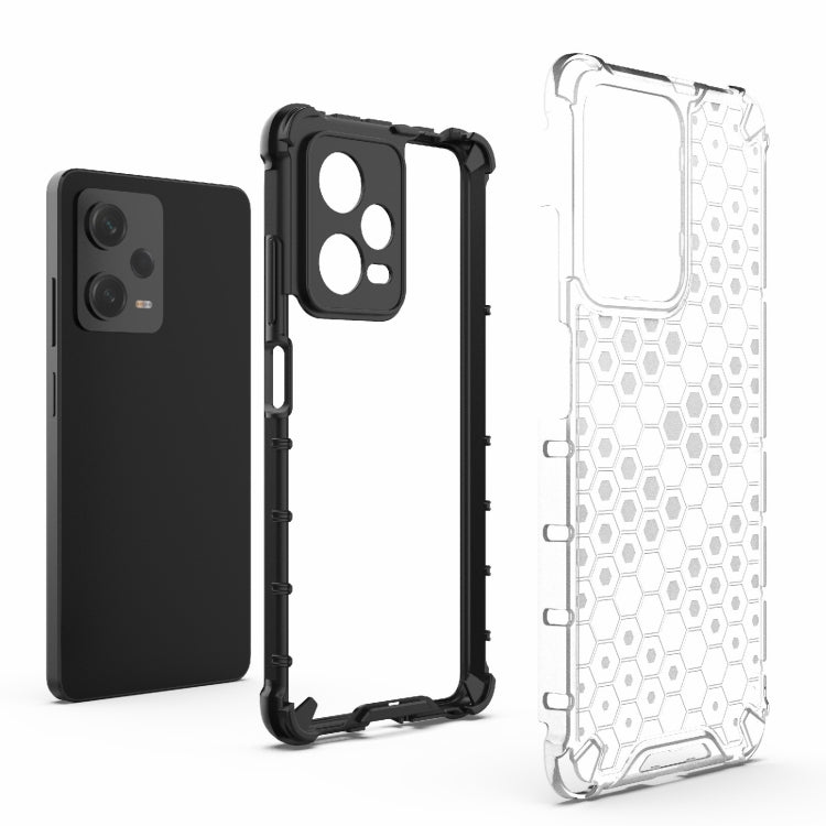 For Xiaomi Poco X5 Shockproof Honeycomb PC + TPU Phone Case(Green) - Xiaomi Cases by buy2fix | Online Shopping UK | buy2fix