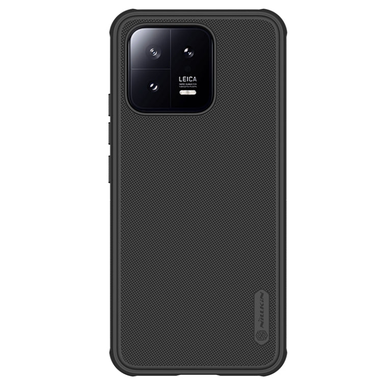 For Xiaomi 13 NILLKIN Frosted Shield Pro PC + TPU Phone Case(Black) - Xiaomi Cases by NILLKIN | Online Shopping UK | buy2fix