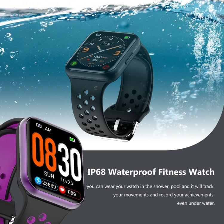 S226 1.72 inch Waterproof Smart Sports Watch Support Heart Rate Monitoring / Blood Pressure Monitoring(Silver Green) - Smart Wear by buy2fix | Online Shopping UK | buy2fix