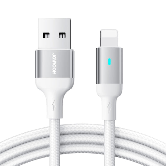 JOYROOM S-UL012A10 Extraordinary Series 2.4A USB-A to 8 Pin Fast Charging Data Cable, Cable Length:1.2m(White) - Normal Style Cable by JOYROOM | Online Shopping UK | buy2fix