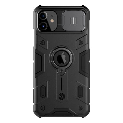 For iPhone 11 NILLKIN Shockproof CamShield Armor Protective Case with Invisible Ring Holder(Black) - iPhone 11 Cases by NILLKIN | Online Shopping UK | buy2fix