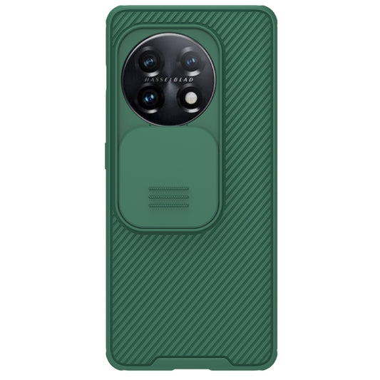 For OnePlus 11 NILLKIN CamShield Pro Series PC Full Coverage Phone Case(Green) - OnePlus Cases by NILLKIN | Online Shopping UK | buy2fix