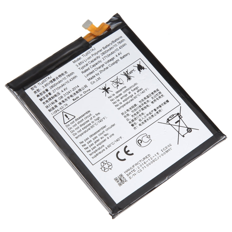 For Alcatel  One Touch POP 8 P320A  TLP041CC 4060mAh Battery Replacement - Others by buy2fix | Online Shopping UK | buy2fix