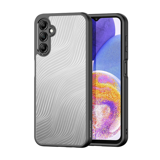 For Samsung Galaxy A24 4G DUX DUCIS Aimo Series TPU + PC Frosted Feel Phone Case(Black) - Galaxy Phone Cases by DUX DUCIS | Online Shopping UK | buy2fix