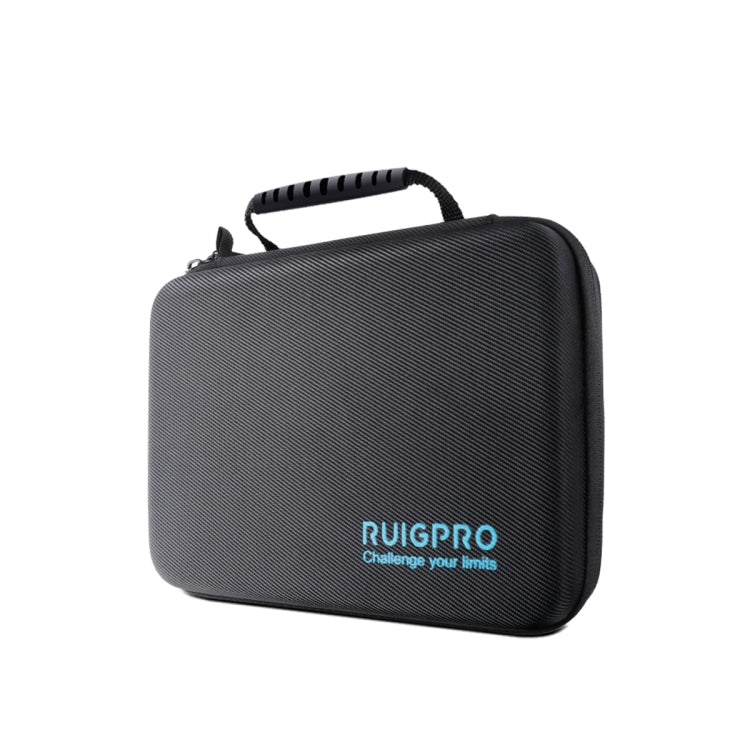 For GoPro HERO8 / 7 / 6 RUIGPRO Shockproof Waterproof Portable Case Box Size : 33.5cm x 24.7cm x 6.3cm(Black) - Carry Cases by RUIGPRO | Online Shopping UK | buy2fix