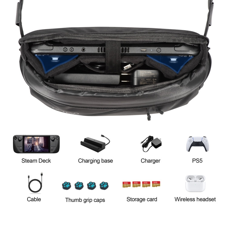 STARTRC Portable Shoulder Waterproof Drone Bag For DJI OM6 / Mini 3 / Mini 3 Pro / Mini 2(Black) - Backpacks & Bags by STARTRC | Online Shopping UK | buy2fix