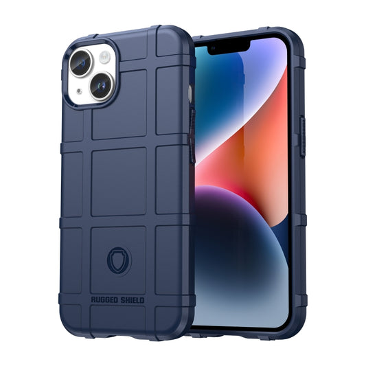 For iPhone 15 Plus Full Coverage Shockproof TPU Phone Case(Blue) - iPhone 15 Plus Cases by buy2fix | Online Shopping UK | buy2fix