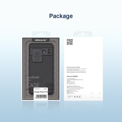 For Google Pixel 8 Pro NILLKIN CamShield Pro PC Phone Case(Blue) - Google Cases by NILLKIN | Online Shopping UK | buy2fix