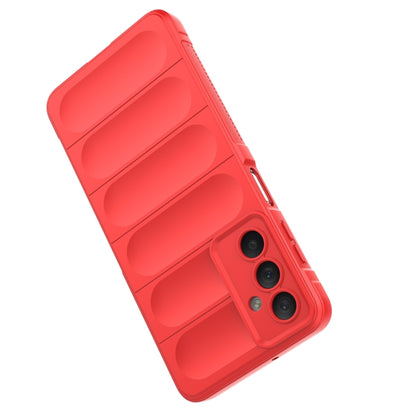 For Samsung Galaxy M54 5G Magic Shield TPU + Flannel Phone Case(Dark Grey) - Galaxy Phone Cases by buy2fix | Online Shopping UK | buy2fix