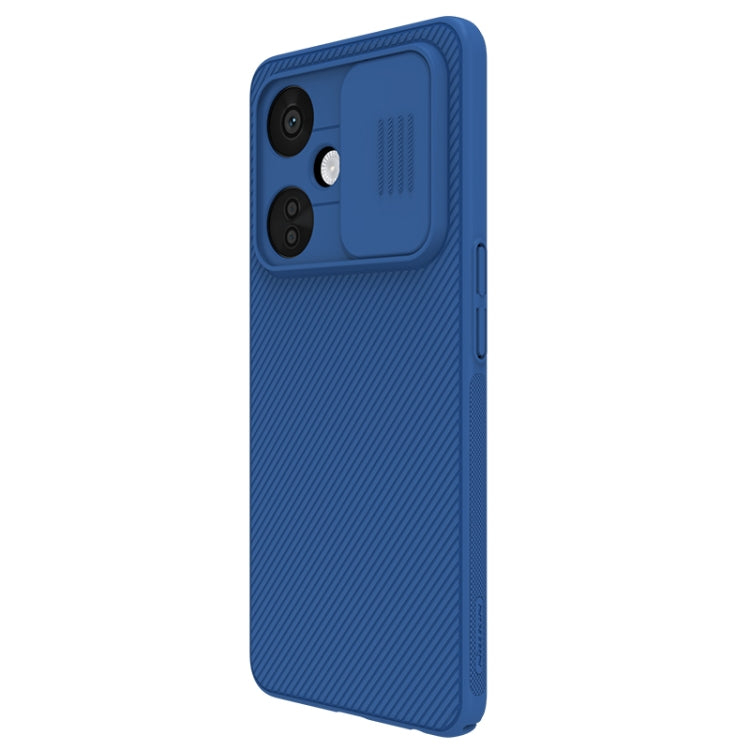 For OnePlus Nord CE 3 Lite NILLKIN Black Mirror Series Camshield PC Phone Case(Blue) - OnePlus Cases by NILLKIN | Online Shopping UK | buy2fix