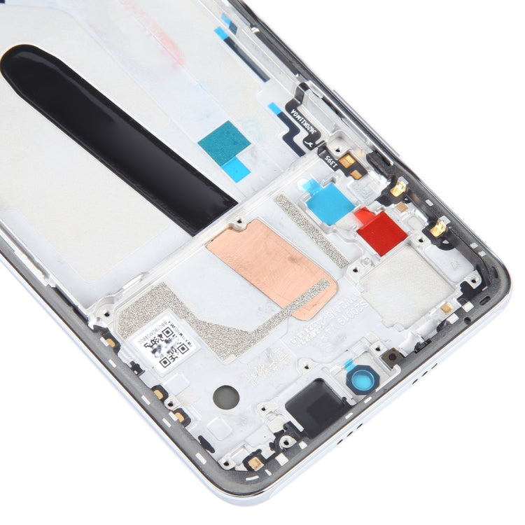 OLED LCD Screen For Xiaomi Mi 11i Digitizer Full Assembly with Frame(Silver) - LCD Screen by buy2fix | Online Shopping UK | buy2fix