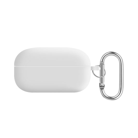 For Samsung Galaxy Buds Live / Buds2 Pro PC Lining Silicone Bluetooth Earphone Protective Case(White) - Samsung Earphone Case by buy2fix | Online Shopping UK | buy2fix
