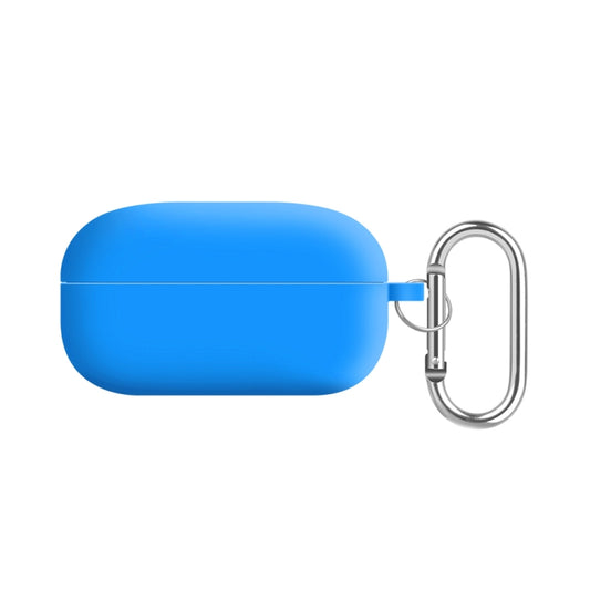For Samsung Galaxy Buds Live / Buds2 Pro PC Lining Silicone Bluetooth Earphone Protective Case(Wave Blue) - Samsung Earphone Case by buy2fix | Online Shopping UK | buy2fix