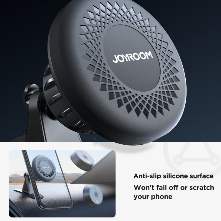 JOYROOM JR-ZS356 Center Console Magnetic Car Phone Holder(Black) - Car Holders by JOYROOM | Online Shopping UK | buy2fix