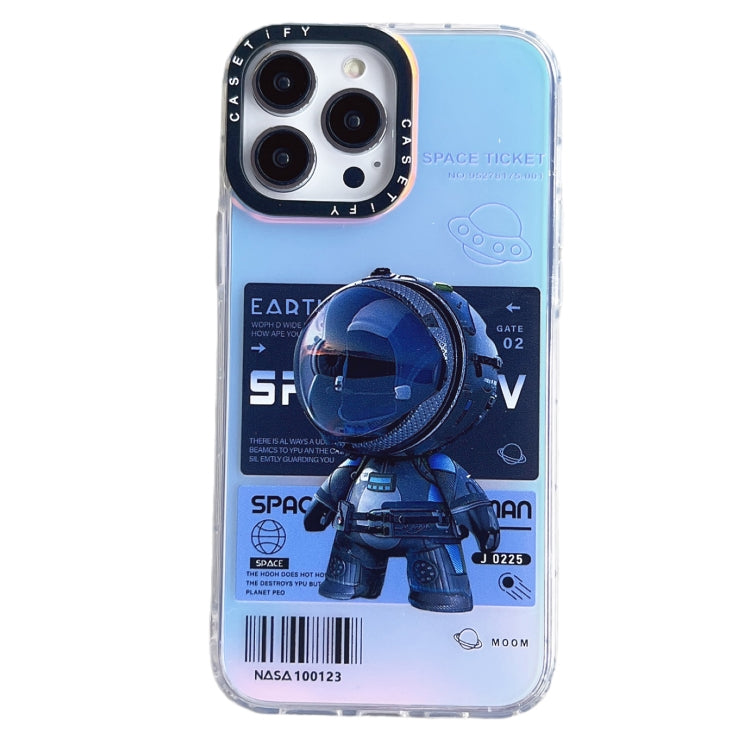 For iPhone 11 Pro Max Astronaut Pattern Shockproof PC Protective Phone Case(Black) - iPhone 11 Pro Max Cases by buy2fix | Online Shopping UK | buy2fix
