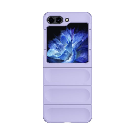 For Samsung Galaxy Z Flip5 Skin Feel Magic Shield Shockproof Phone Case(Purple) - Galaxy Z Flip5 Cases by buy2fix | Online Shopping UK | buy2fix