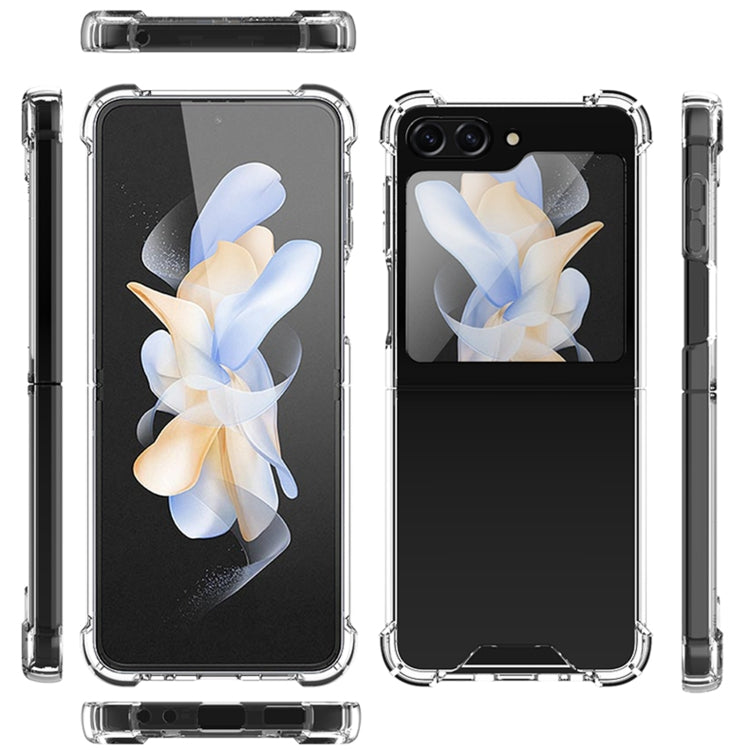 For Samsung Galaxy Z Flip5 Transparent PC + TPU Shockproof Phone Case - Galaxy Z Flip5 Cases by buy2fix | Online Shopping UK | buy2fix