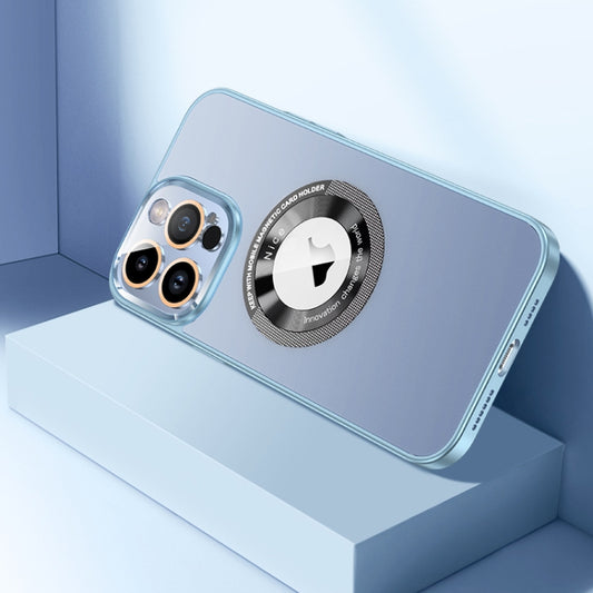 For iPhone 13 Pro Max CD Texture MagSafe Magnetic Phone Case(Sierra Blue) - iPhone 13 Pro Max Cases by buy2fix | Online Shopping UK | buy2fix
