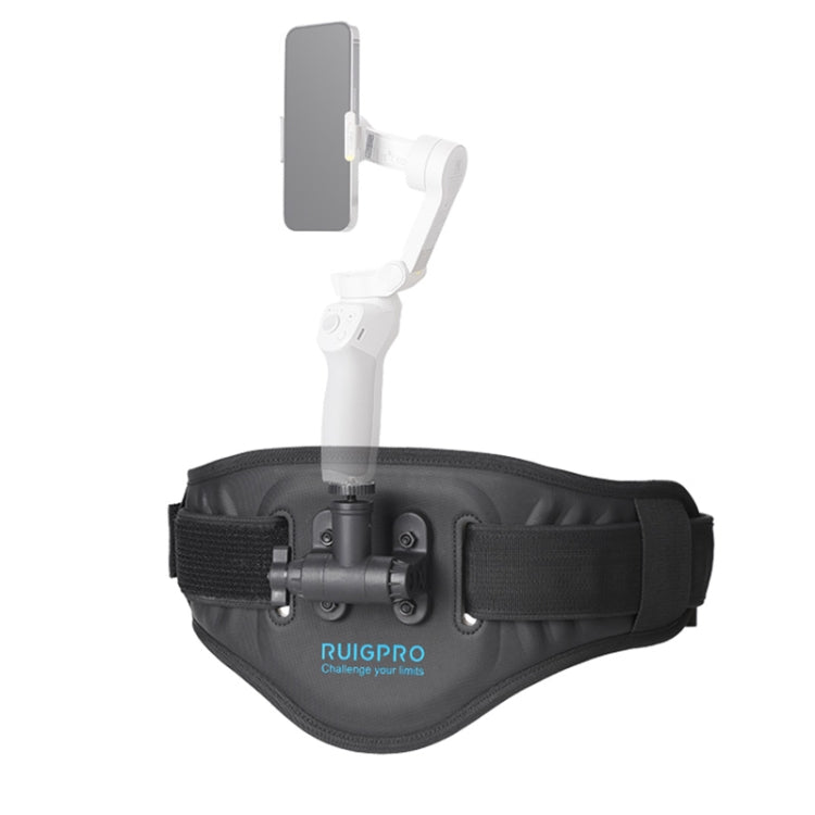 RUIGPRO Waist Belt Mount Strap For Phone Gimbal Stabilizer - Chest Belt by RUIGPRO | Online Shopping UK | buy2fix