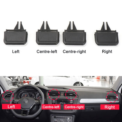 For Volkswagen Tiguan L 17-21 Car Air Conditioning Air Outlet Paddle, Left Driving(Right Side) - Air Conditioning System by buy2fix | Online Shopping UK | buy2fix