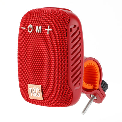 T&G TG-392 Outdoor Bicycle TWS Wireless Bluetooth IPX5 Waterproof Speaker(Red) - Waterproof Speaker by T&G | Online Shopping UK | buy2fix