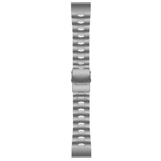 For Garmin Fenix 7 Pro 47mm Titanium Alloy Quick Release Watch Band(Titanium Gray) - Watch Bands by buy2fix | Online Shopping UK | buy2fix