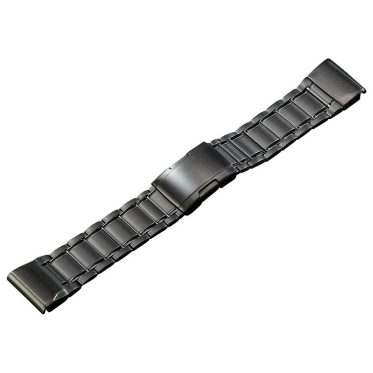 For Garmin Forerunner 965/955/945/935 22mm Quick Release Five Bead Titanium Steel Watch Band(Grey) - Watch Bands by buy2fix | Online Shopping UK | buy2fix